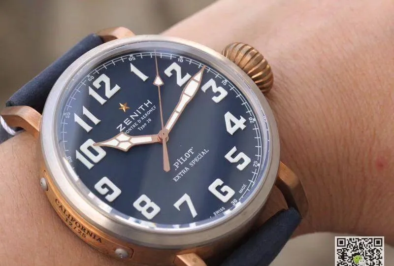 Zenith Pilot 29.2432.679 XF Factory 1:1 Best Edition Replica Watch Swiss ETA9015